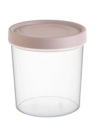 Plastic Food storage container  Spinoja 1L - Lavender gray