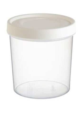 Plastic Food storage container  Spinoja 1L - White