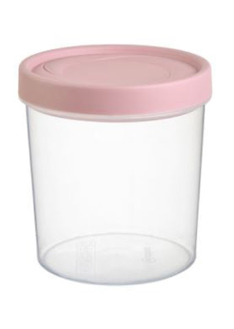 Plastic Food storage container  Spinoja 1L - Powder pink