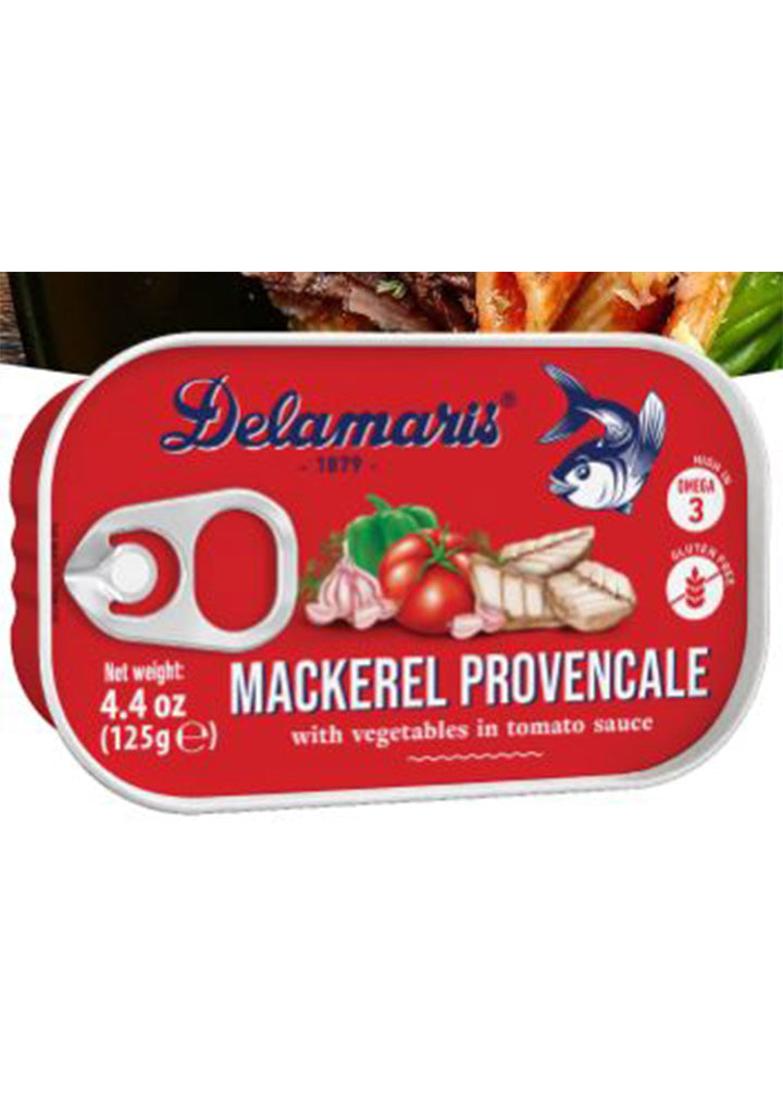 Delamaris - Mackerel Provencale 125g