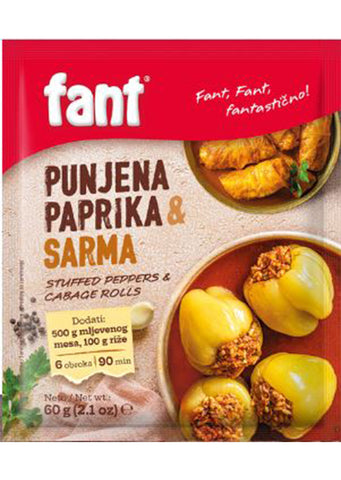 Podravka Fant seasoning mix for stuffed peppers and cabbage 60g