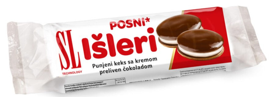 Swissline Išleri cookies with cream 115g FASTEN