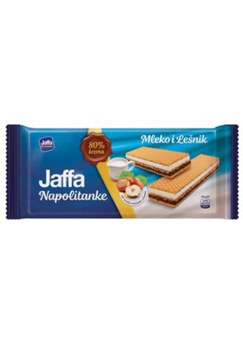 Jaffa - Wafers with milk & hazelnut filling 187g best before:11/11/2024