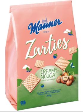 Manner Zarties Creamy nougat 200g