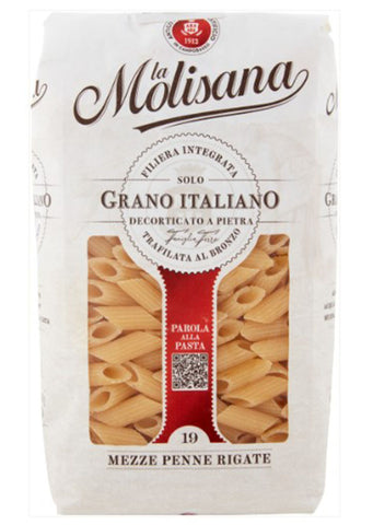 Molisana Mezze Penne Rigate No.19   500g