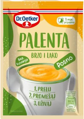 Dr.Oetker Polenta 1 min 60g Fasten