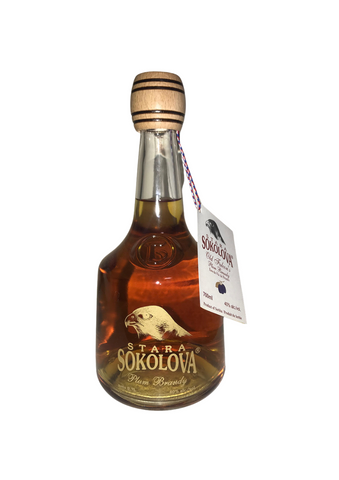 Stara Sokolova - Plum brandy 40% vol. Alcohol 700ml LUX