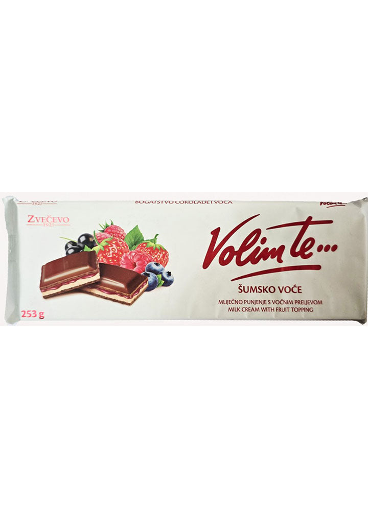 Zvecevo Volim te...Forest fruit 253g