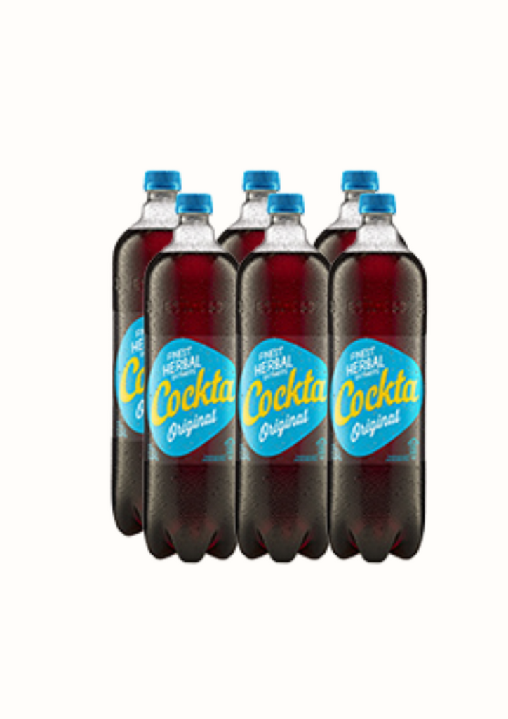 Cockta soft drink 1.5L X 6pk (BOX) best before:15/12/24