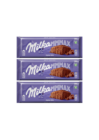 Milka Chocolate Alpine Milk 270g X 3pk