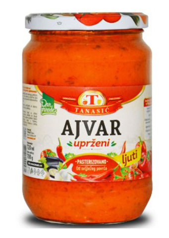 Tanasic Ajvar hot 720ml