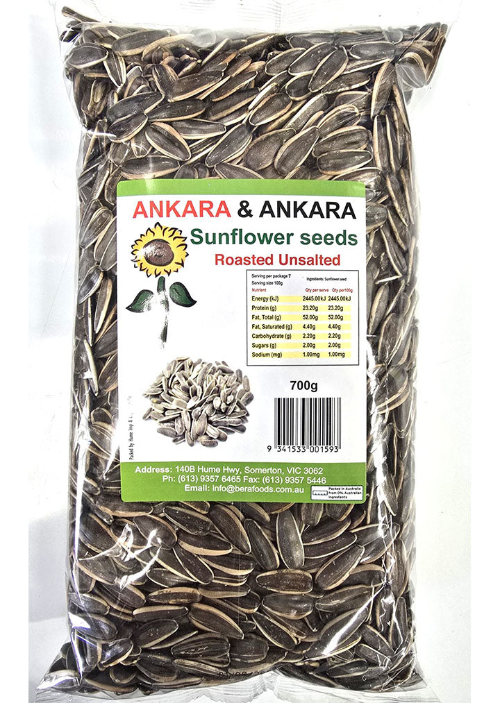 Ankara & Ankara Roasted Unsalted sunflower seeds 700g