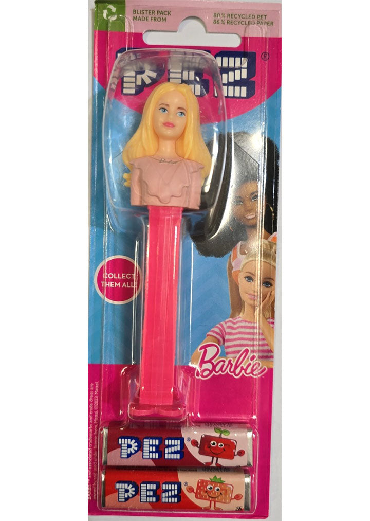 Pez Barbie pink blonde 17g