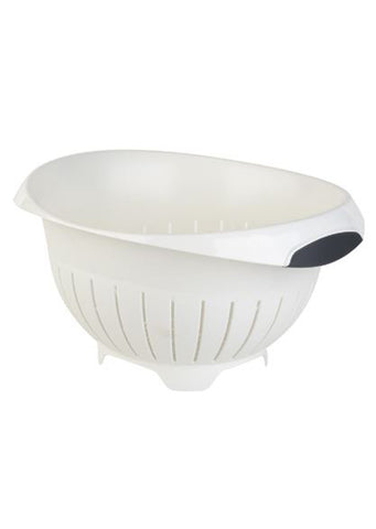 Plastic colander 30,5x40xH15,5cm - Sferis / White