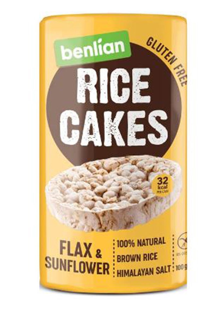 Benlian food - Rice cakes flax-sunflower gluten free 100g