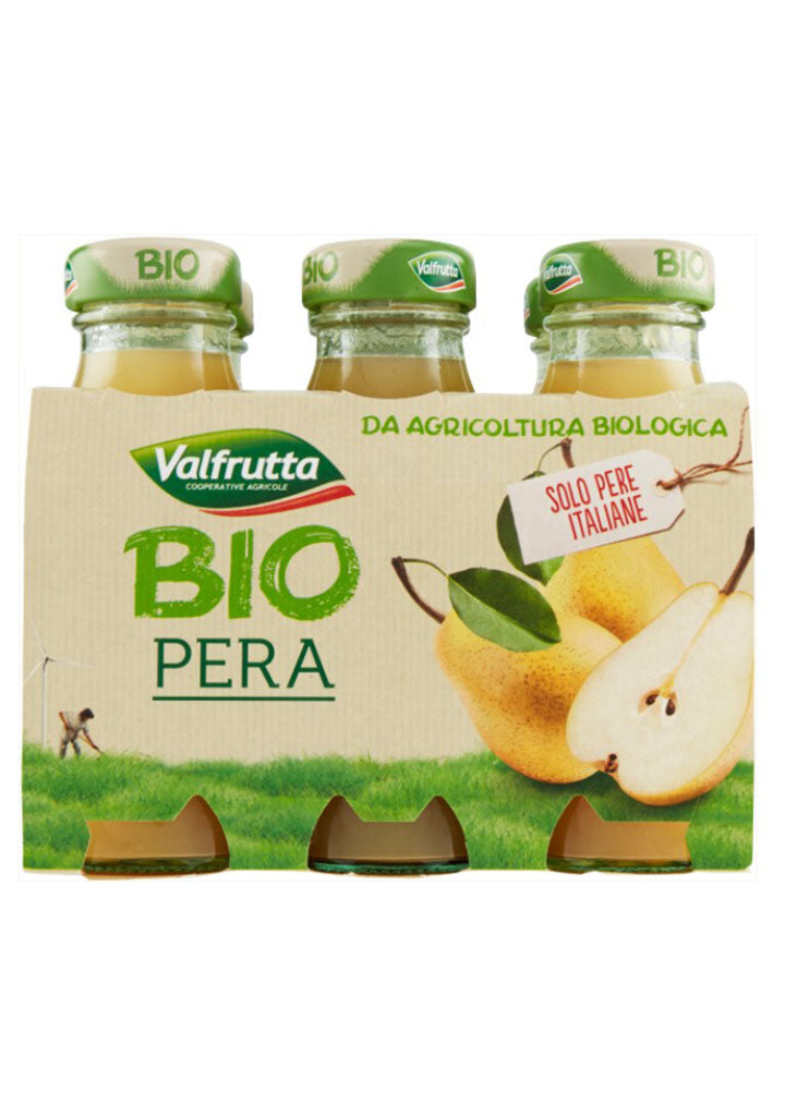 Valfrutta Organic Pear juice 125ml x 6pcs (BOX)