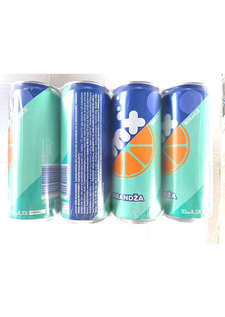 Knjaz Milos Remix Sparkling Orange 330ml X 12 pcs (BOX)