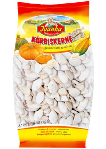 Ivanka Pumpkin seeds roasted and salted 200g