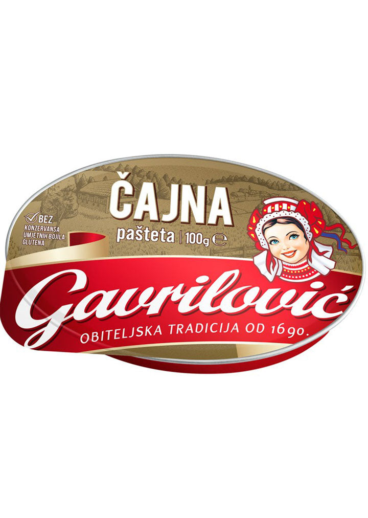 Gavrilovic Tea pate 100g