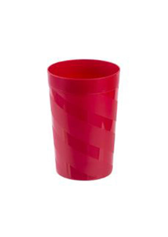 Plastic cup 0.25L Red