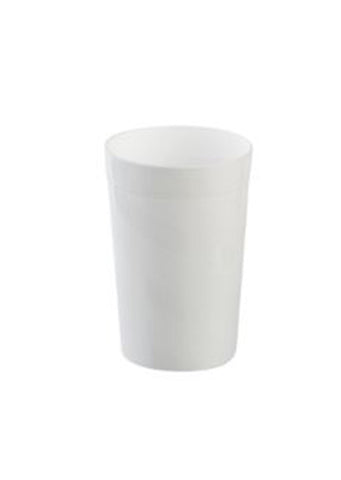 Plastic cup 0.25L White