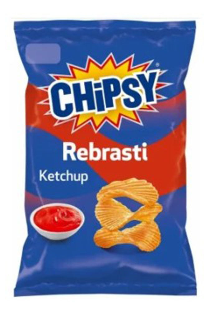 Marbo Chipsy ribbed ketchup 95g