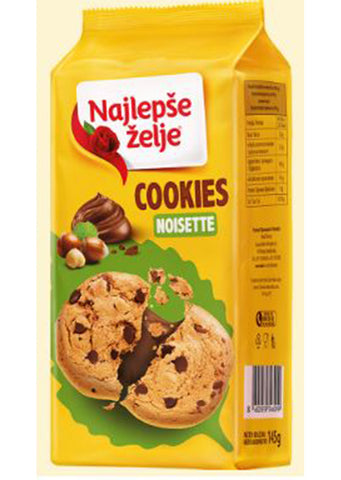 Najlepse zelje - Cookies Noisette 145g best before08/10/2024