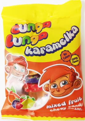 Cunga Lunga Karamelka 100g