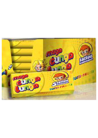 Cunga Lunga -  tutti frutti chewing gum 5/1