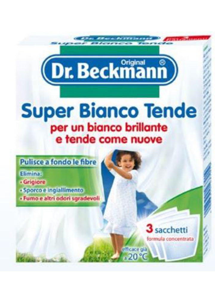 Dr.Beckmann white curtains and other fibres 3-pack