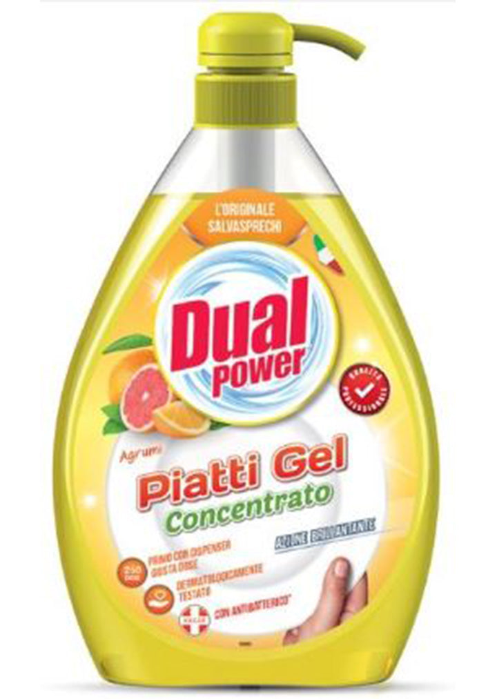 Dual dishwashing liquid concentrate Lemon 1L