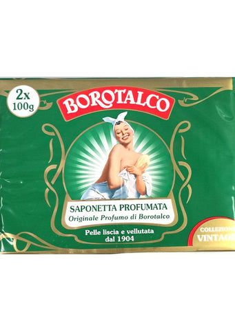 Borotalco soap 2 x 100g