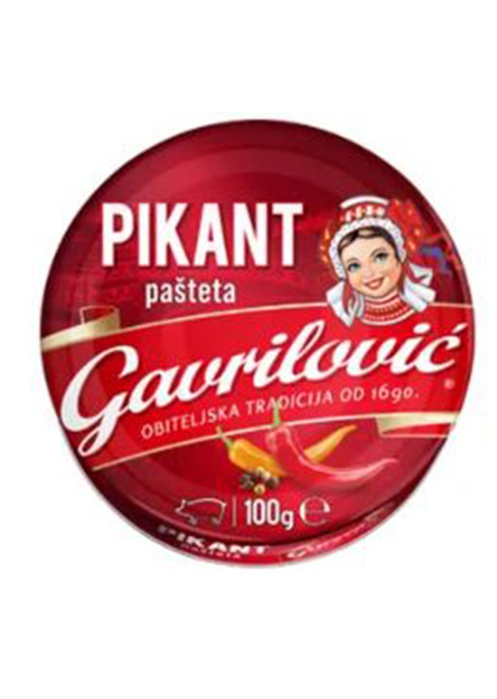 Gavrilovic - Spicy pate 100g