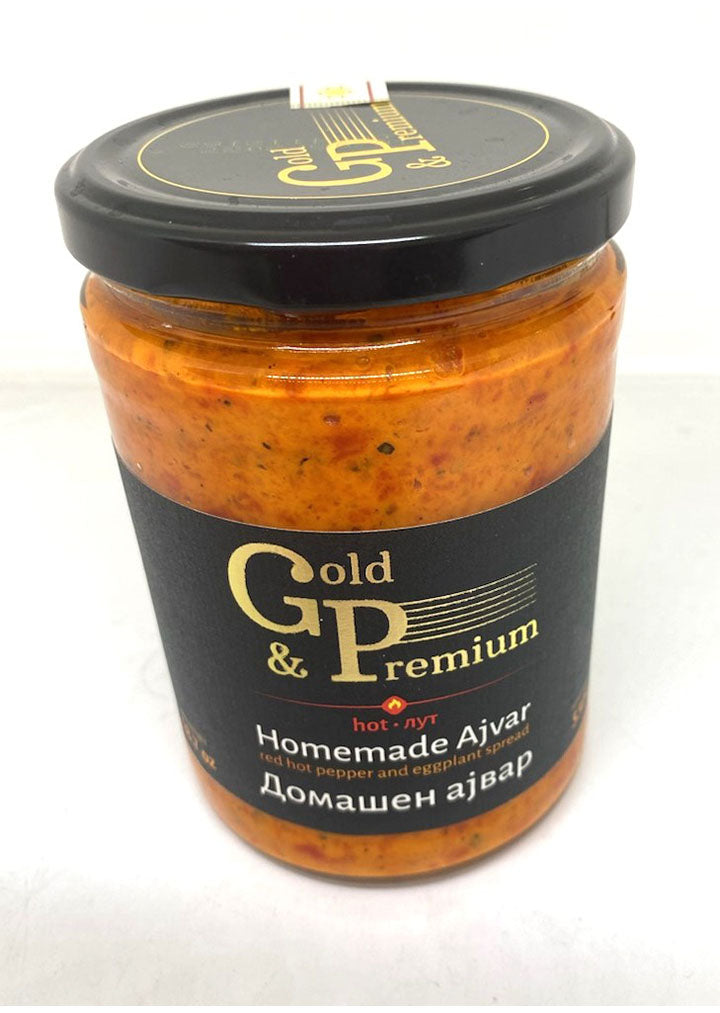 Gold & Premium Ajvar Homemade Hot 530g