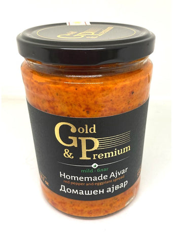 Gold & Premium Ajvar Homemade Mild 530g