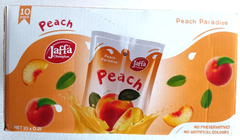 Jaffa champion Peach juice 0.2L x 10pcs