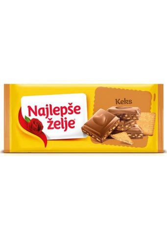 Najlepse zelje - Biscuit chocolate 170g