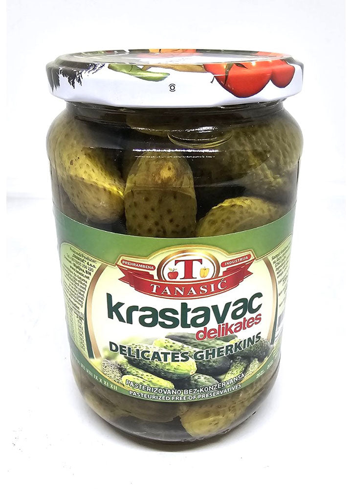 Tanasic - Delicates gherkins 720ml