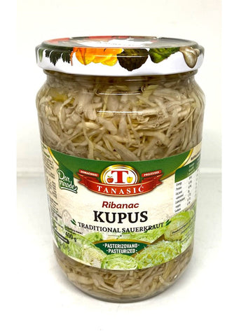 Tanasic - Sauerkraut Traditional 720ml