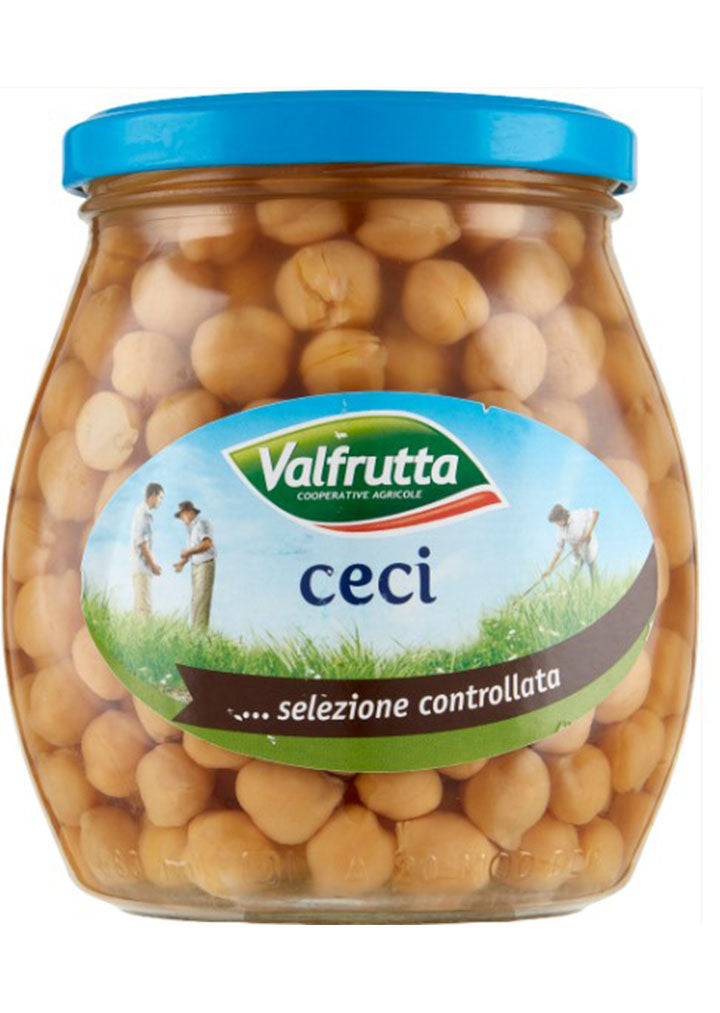 Valfrutta Chickpeas in jar 580g