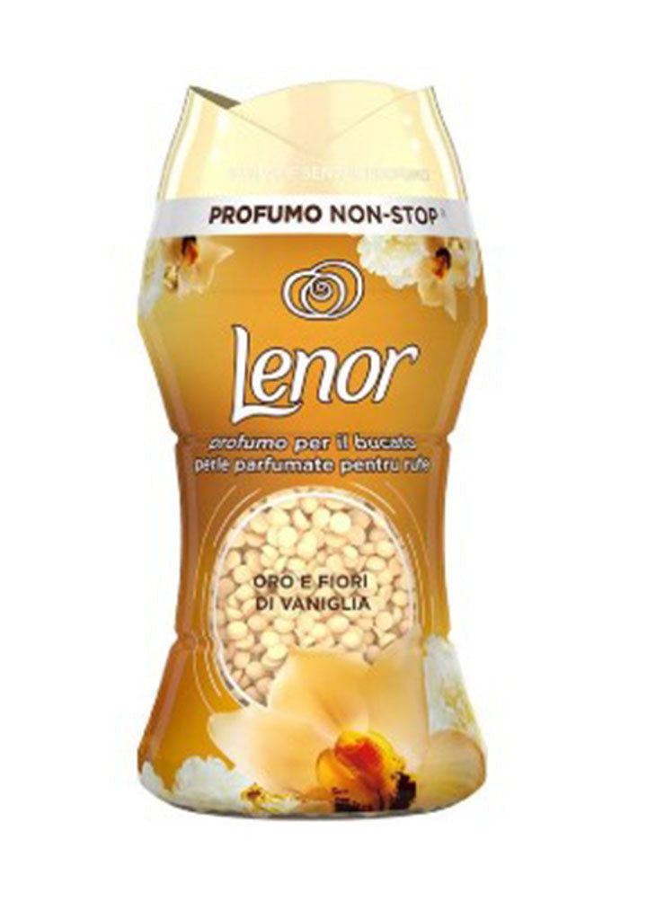 Lenor golden vanilla pearls laundry scent booster 140g