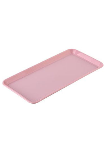 Plastic serving tray 20x30cm Lunea - cherry blossom