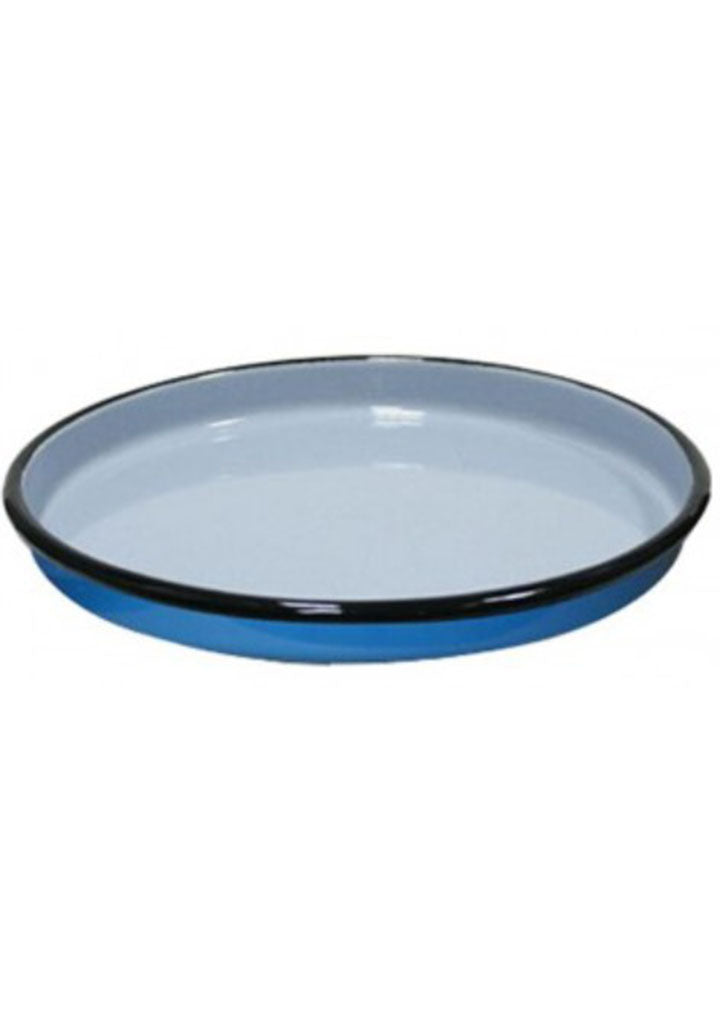 Metalac - Blue shallow pan 38cm