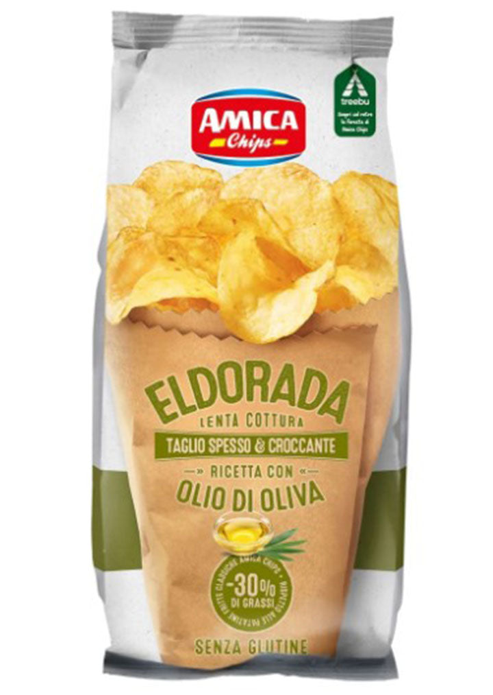 Amica Chips Eldorada olive oil 130g Best before:4/11/24