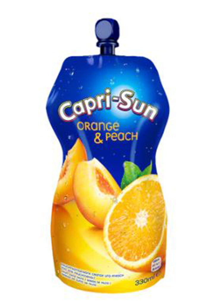 Capri Sun - Orange peach 330ml best before:31/10/2024