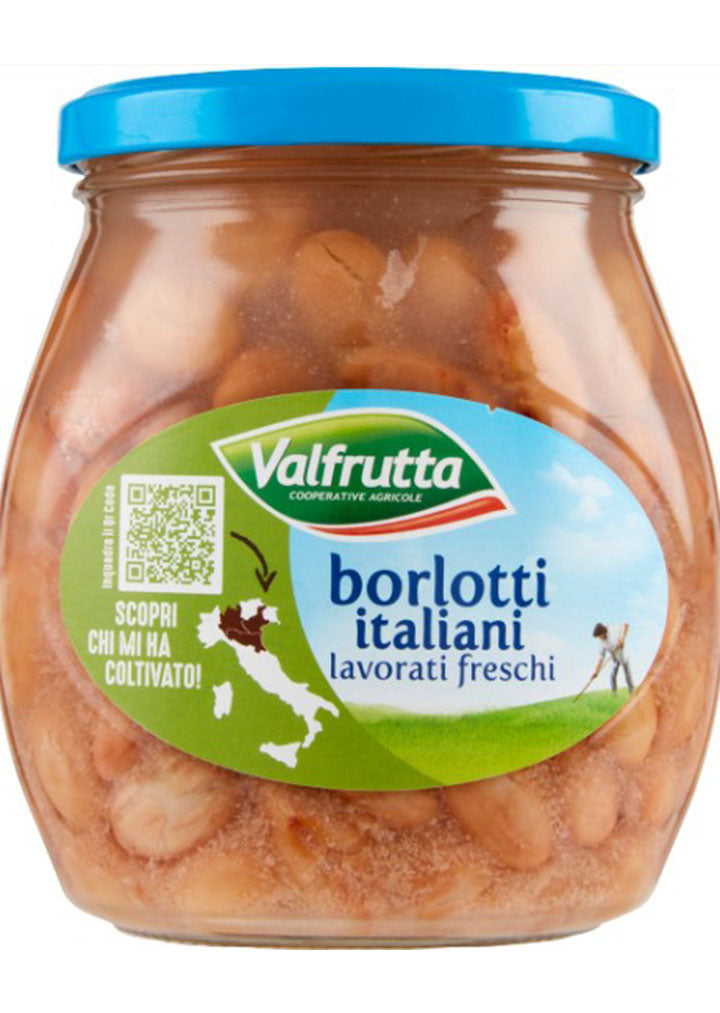 Valfrutta Barlotti beans 580g