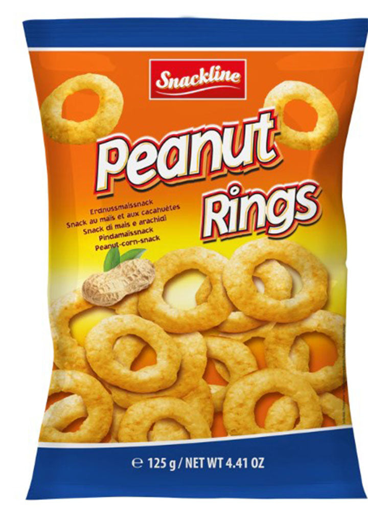 Snackline Peanut rings corn snack 125g