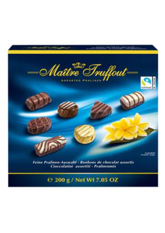 Maître Truffout -  Assorted pralines blue 200g