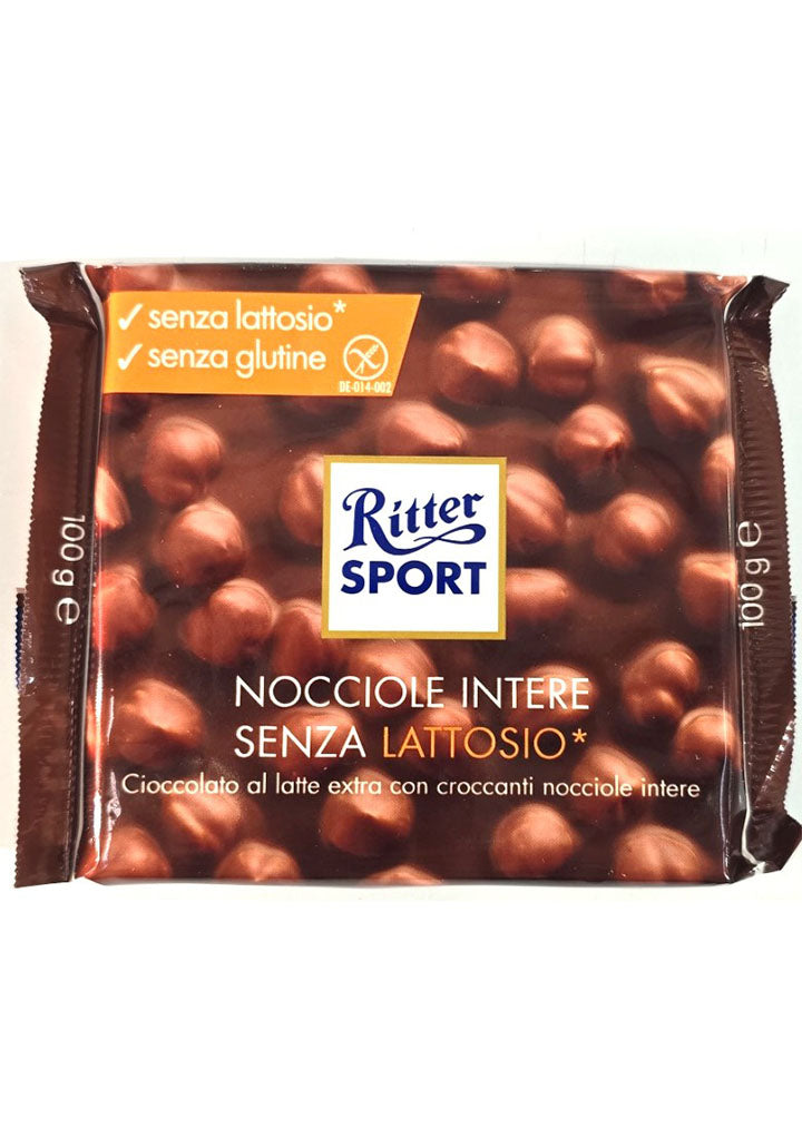 Ritter Sport Hazelnuts Lactose free 100g