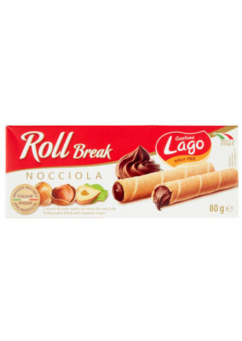 Lago Roll Break Hazelnut cream 80g